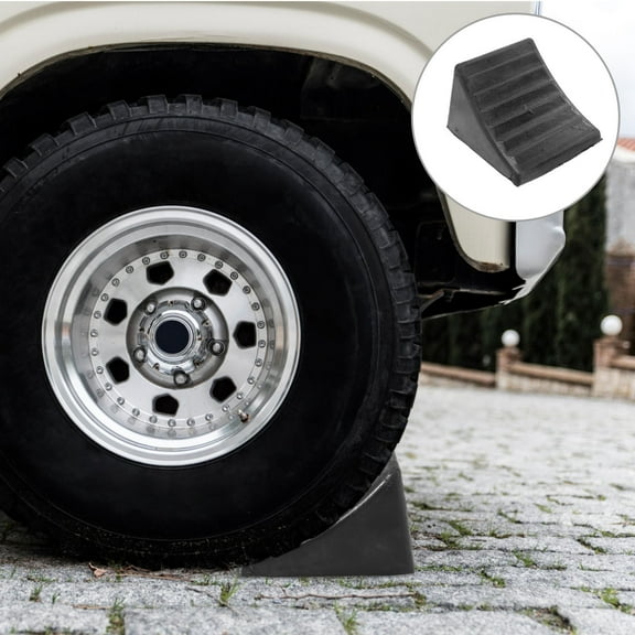 LABSERRON 1Pack Car Anti-slip Chocks for Commercial Vehicles and Cargo Vehicles Safety
