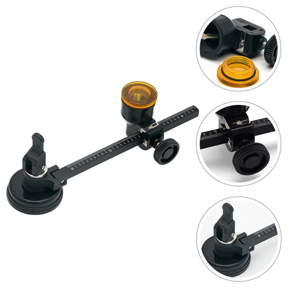 LABSERRON 1Pack Glass Tools for Cutting Supplies and DIY Enthusiasts with Black Finish