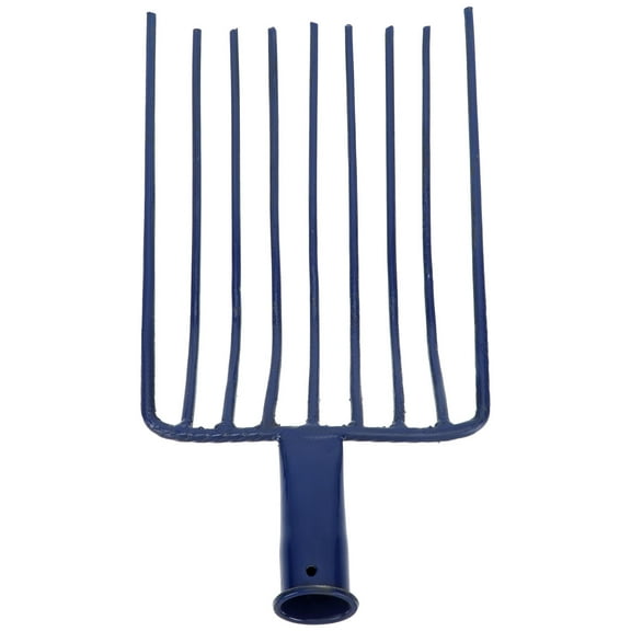 LABSERRON 1Pack Heavy Duty Digging Fork For Tough Soil And Mulch 32x21.5Cm Blue