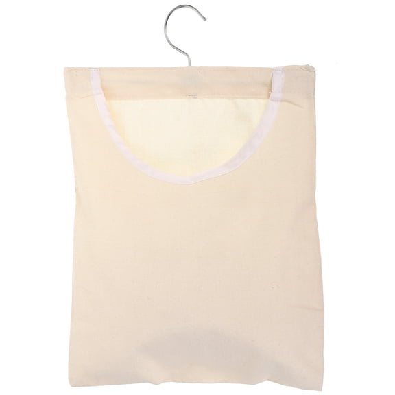 LABSERRON 1Pack Laundry Peg Bag for Wardrobe Storage with 360-Degree Rotatable Hook
