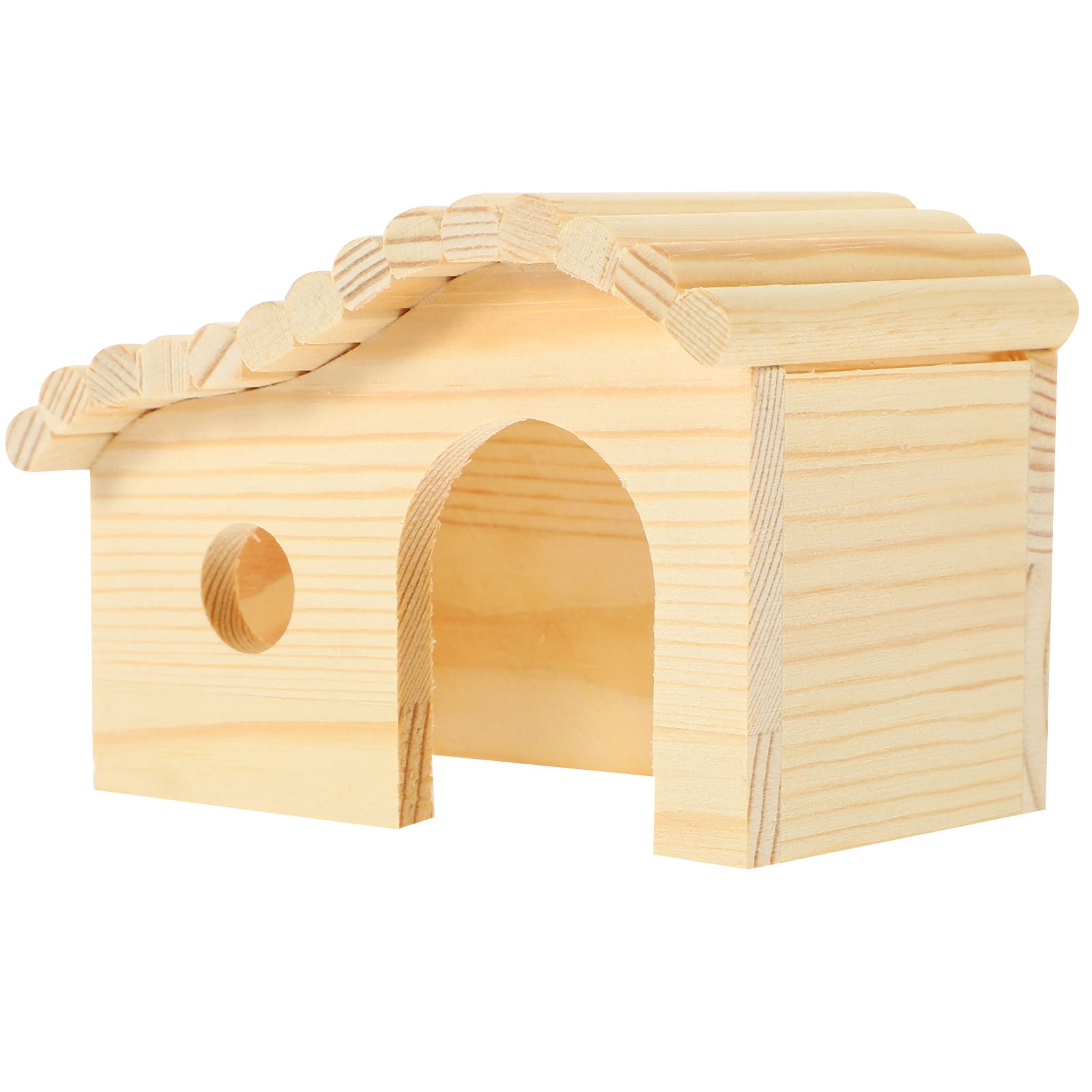 Image showcasing LABSERRON 1Pack Moistureproof Miniature House for Small Animals Pet Hut ...