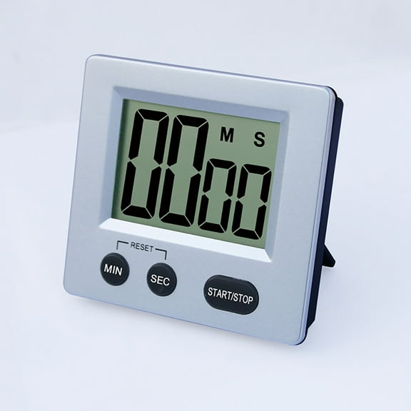 LABSERRON 1Pack Multi Color Metal Alarm Clock with Countdown Timer for Kids Time Management