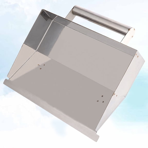 LABSERRON 1Pack Plaster Scraper for Renovation and Construction Stainless Steel Flat Concrete Tools