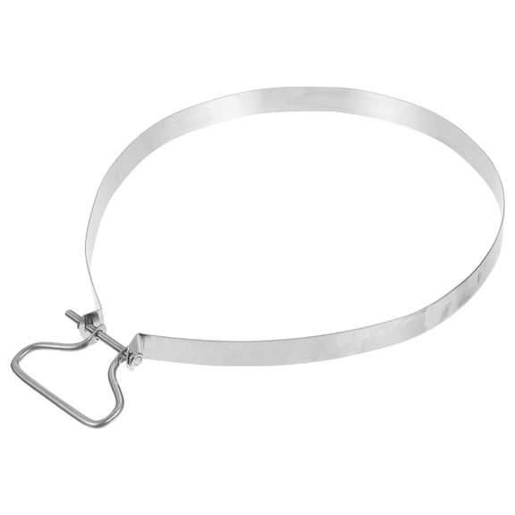 LABSERRON 1Pack Practical Stainless Steel Craft Rings To Resist High Temperature In Kitchen 11.8x11.8x0.98in