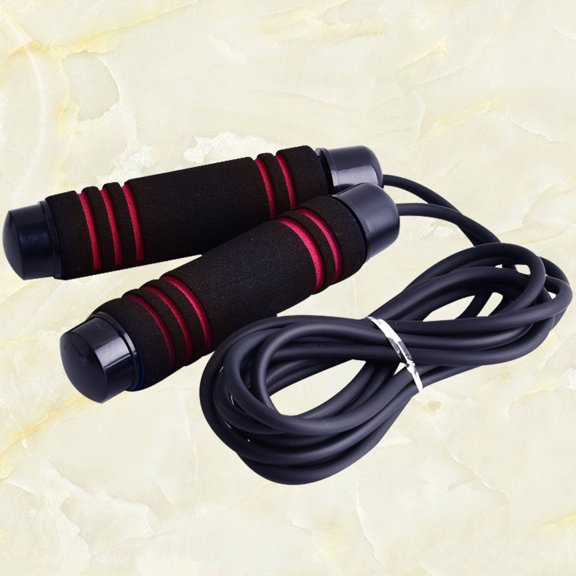 LABSERRON 1Pack Red Skipping Rope 4x4x118In for Competition and Workout Equipment