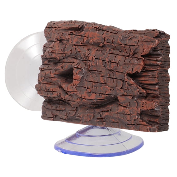 LABSERRON 1Pack Resin Wood-Like Turtle Tank Terrace Reptile Basking Platform For Aquarium Use