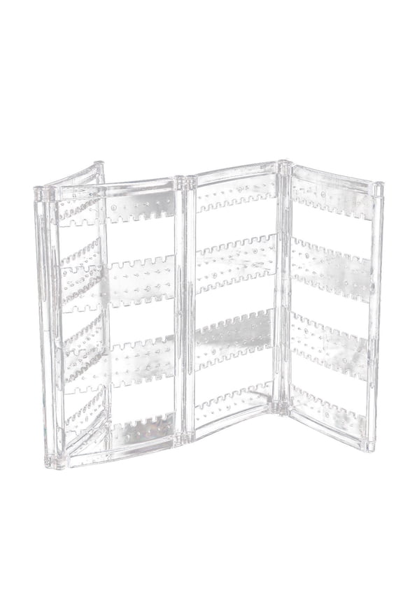 1Pack Small Earring Stand Flat Screen Plastic for Home Use