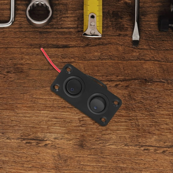 LABSERRON Rocker Switch Panel For Yacht Multi Plastic 1Set