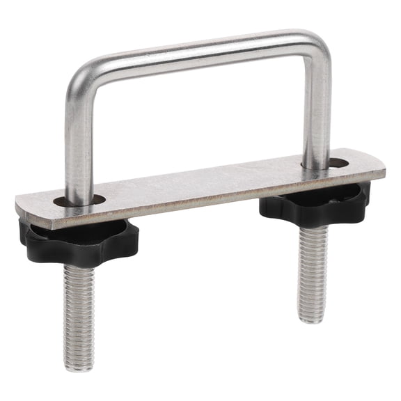LABSERRON 1Pack U-Bolt Clamp for Roof Rack Shovel Mount and Cargo Racks 4.7x3.9x0.8in