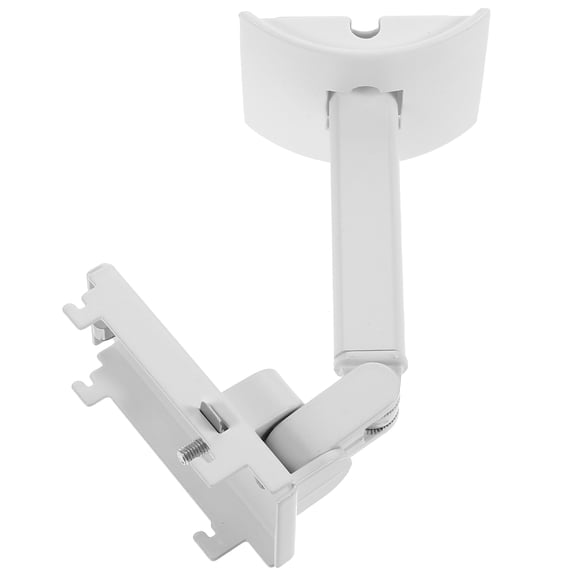 LABSERRON 1Pc Speaker Wall Hanger White Adjustable Holder Durable for Sound Bar Storage