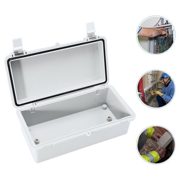 LABSERRON 1Pc Durable Weatherproof Electrical Cable Protective Junction Box