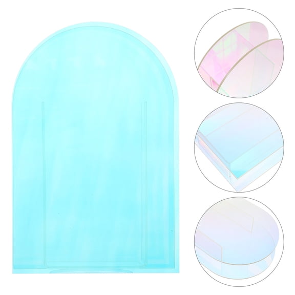 LABSERRON 1Pc Flower Vase Acrylic Material Creative Hydroponic Vase for Women and Men 16X24CM