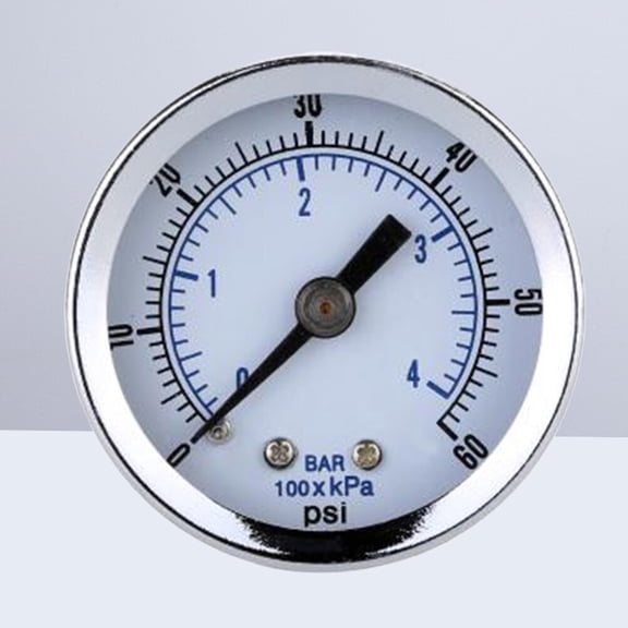 LABSERRON 1Pcs Automobile Cylinder Pressure Gauge 1/8 NPT Male Thread 1.5 Inch Dial