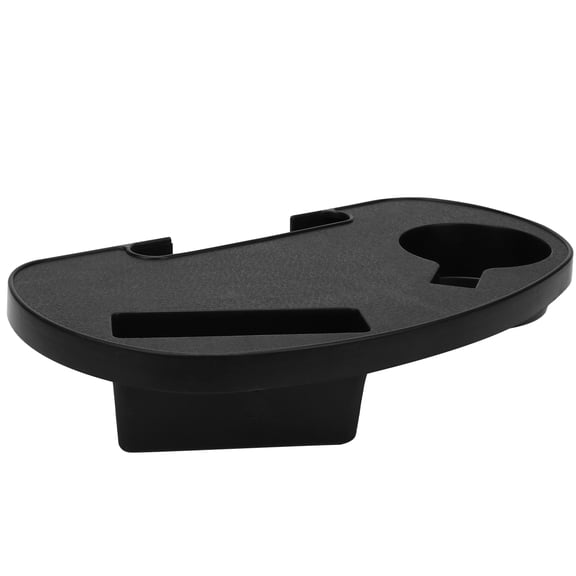 LABSERRON 1Pcs Black Plastic Beverage Tray for General Users with Portable Design 12.2x6.69x1.97in