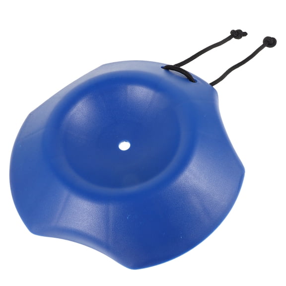 LABSERRON 1Pcs Blue Plastic Round Wheel Chock for Car Parking on Slopes Anti-Slip Stabilizer Block