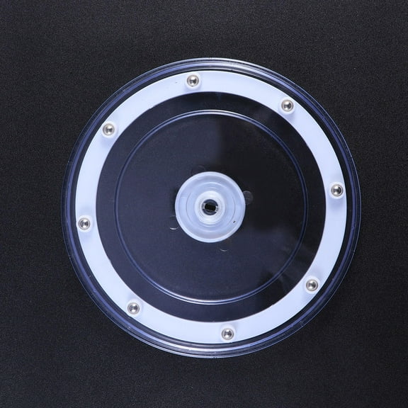 LABSERRON 1Pcs Cabinet Organizer 9 Inches Round Turntable Acrylic ABS for Kitchen Storage