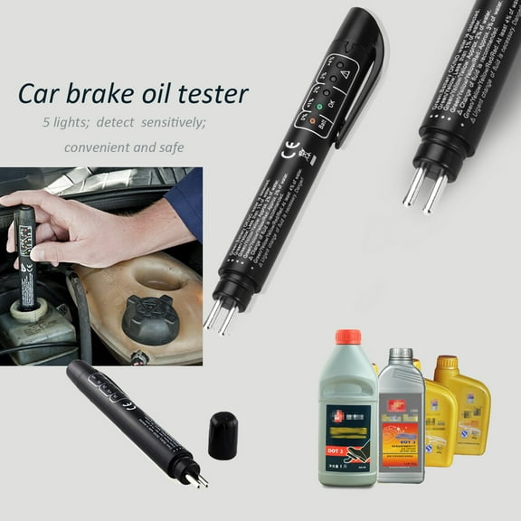LABSERRON 1Pcs Car Brake Tester Tool with Automatic for Drivers