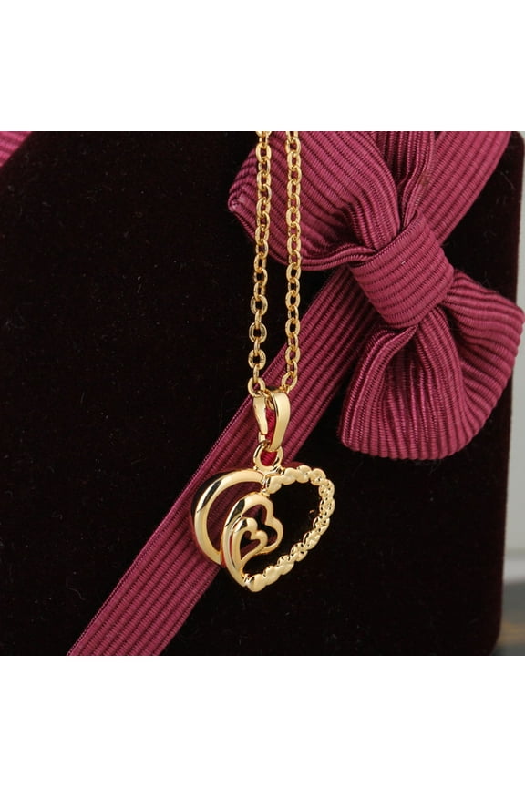 1Pcs Chunky Chain Necklace Women Shape Dazzling 15.9in