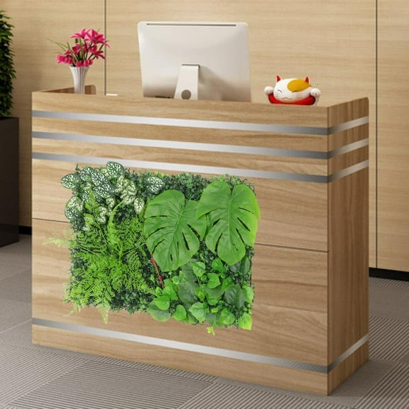 LABSERRON 1Pcs Faux Hedge Panel for Garden and Outdoor Wall Decoration 60x40x1.6In