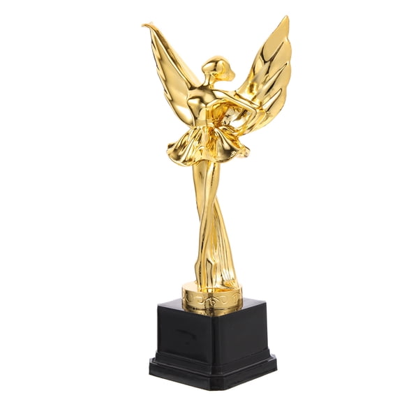 LABSERRON 1Pcs Golden Color Trophy for Dance Competitions and Ceremonies with Design