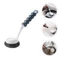 thumbnail image 1 of LABSERRON 1Pcs Kitchen Scrub Brushes With Ergonomic Design For Bathroom Cleaning 11.0x3.7x1.6in, 1 of 8