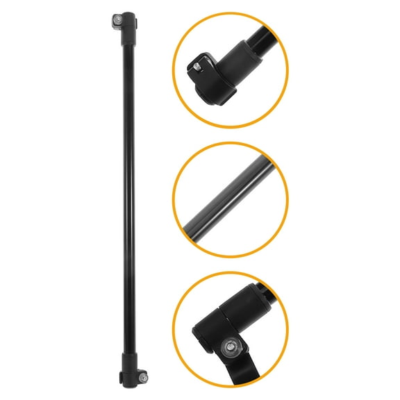 LABSERRON 1Pcs Lightweight Tent Poles for Outdoor Gear Stable Support Round Black 52.00X4.00X3.00in