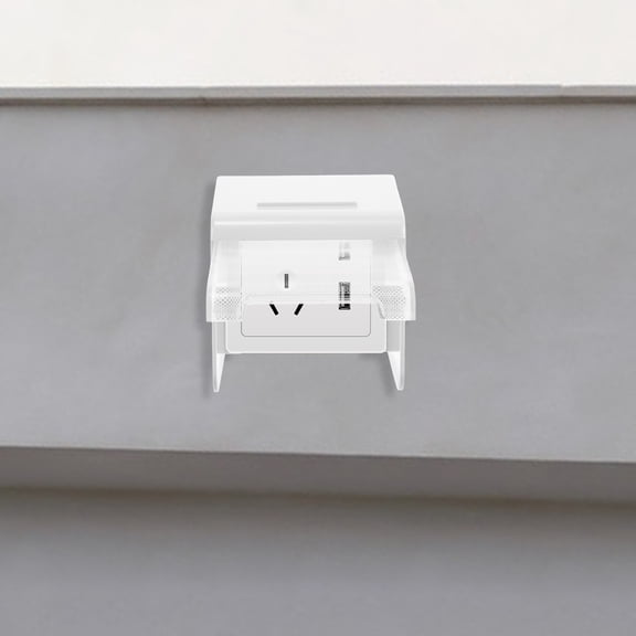 LABSERRON 1Pcs Rectangular Outdoor Socket Splashproof Box for Outdoor Use and Charging Stations