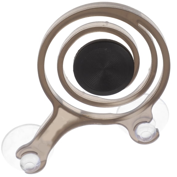 LABSERRON 1Pcs Resin Joystick for Touchscreen Gaming Black Spiral Pattern Rocker 6.3x3.1x0.6in