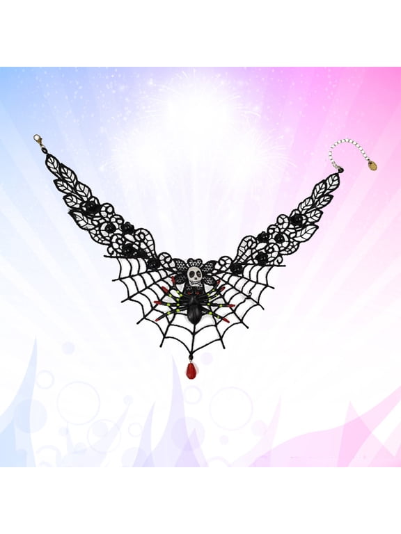 Spider Necklace Costume Accessories 1Pcs