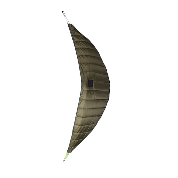 LABSERRON 1Pcs Thickened Cotton Hammock Army Green Insulation Cover for Winter Camping Outdoor Enthusiasts 230*130*130cm