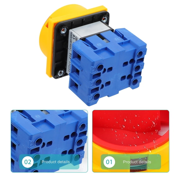 LABSERRON 1Pcs Universal Changeover Switch with Low Resistivity for Professionals