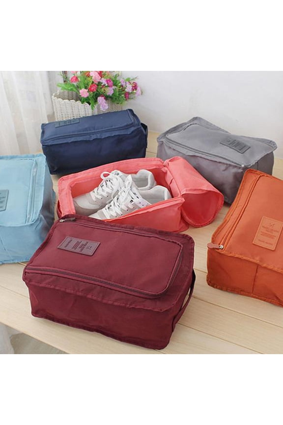 1Pcs Waterproof Luggage Shoe Bags for Travel with Nylon Material