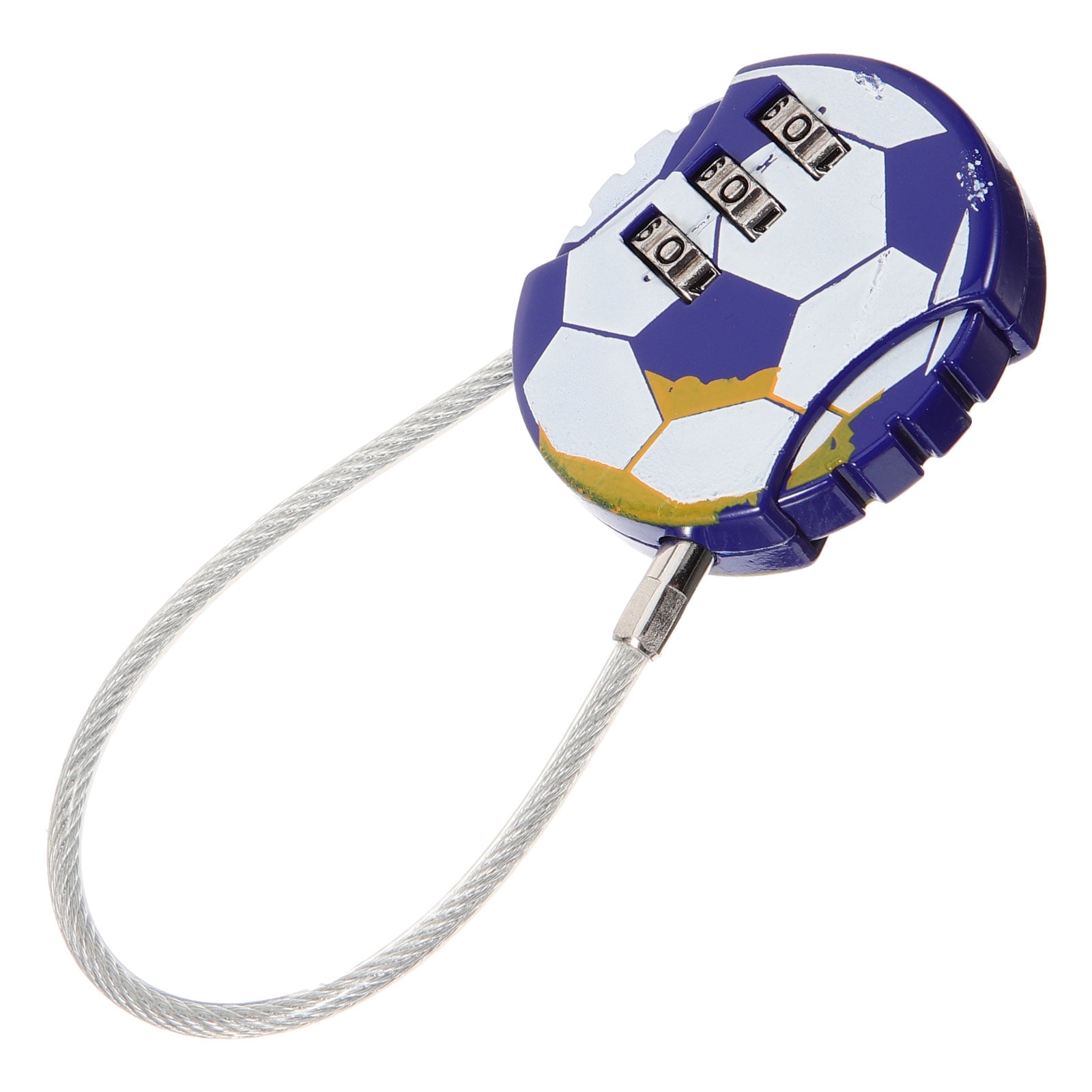 LABSERRON 1Pcs Wire Rope Combination Lock In Multi Color For Suitcase ...