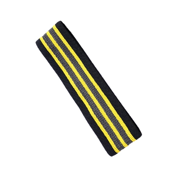 LABSERRON 1Pcs Yellow Resistance Exercise Band For Warm-Up Stretching Squatting Athletic Bands