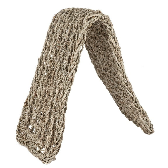 LABSERRON 1Set Bearded Dragon Substrate Mat Khaki Curved Hammock for Small Animals Indoor Use