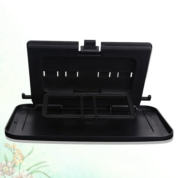 LABSERRON 1Set Black Multi-Functional Car Steering Table for Families Eating in Car Interior Accessory