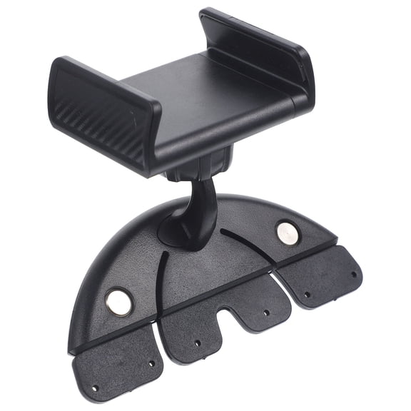 LABSERRON 1Set Car CD Slot Phone Mount Black ABS Material for Smartphone and GPS Navigator 12.0*9.0*8.0in