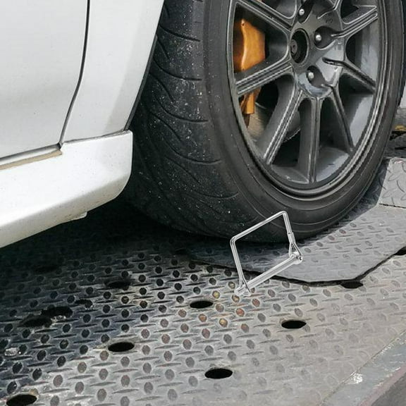 LABSERRON 1Set Heavy Duty Wire Lock Pin For Transportation Galvanized Iron Silver 7.7X5X0.4in