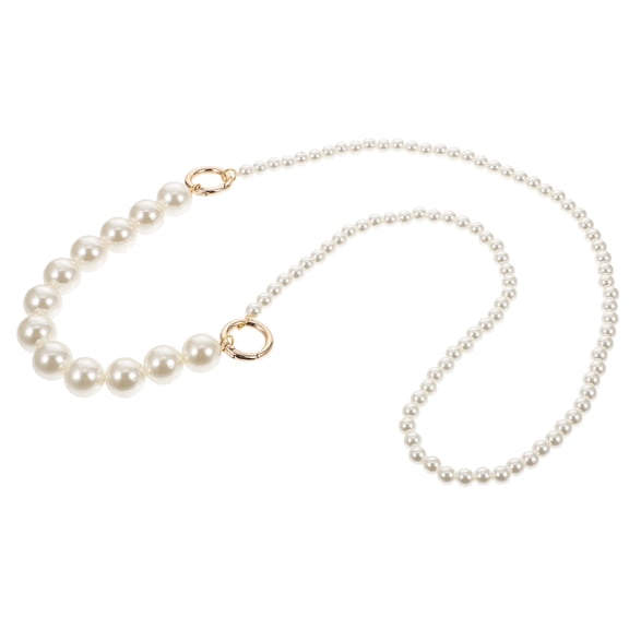 LABSERRON 1Set Phone Hanging Pendant 46X1.5In Diy Round Beads Phone Strap Handmade Strings For General Users