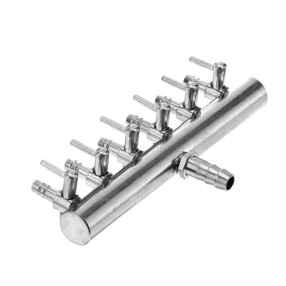 LABSERRON 1Set Rectangular Splitter Switch Air Splitter for Fish Tank Airline Manifold 11.8x2.2x2.2in