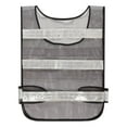 thumbnail image 1 of LABSERRON 1Set Reflective Vest for High Visibility Activities Adjustable Mesh in White Color, 1 of 5