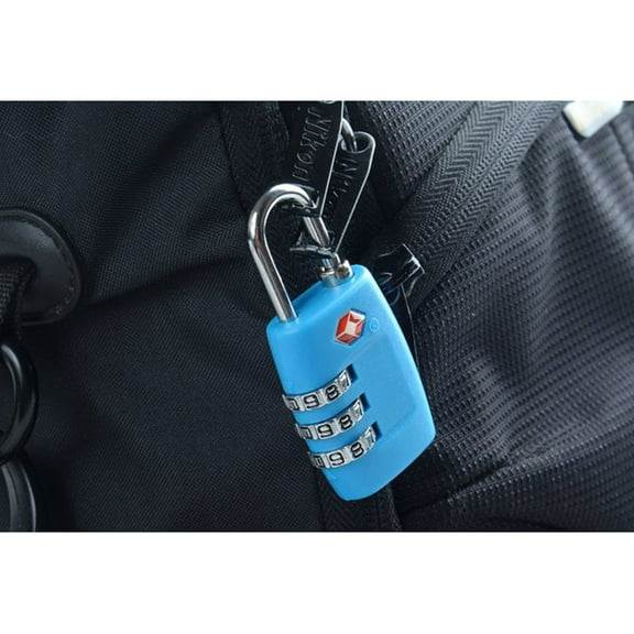 LABSERRON 1Set TSA-335 Zinc Alloy Padlock for Luggage Tsa-Approved Security Check