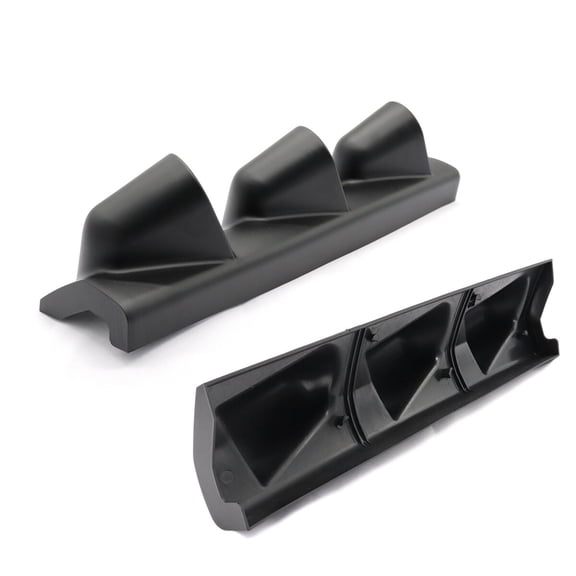 LABSERRON Gauge Mount Triple Gauge Meter Cup Holder Bracket ABS Plastic 1Pack