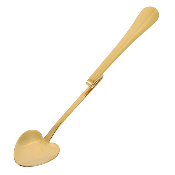 LABSERRON Metal Z-Shaped Hanging Spoon for Coffee, Tea, Desserts, - Stylish Stirring Spoon, Ideal Housewarming