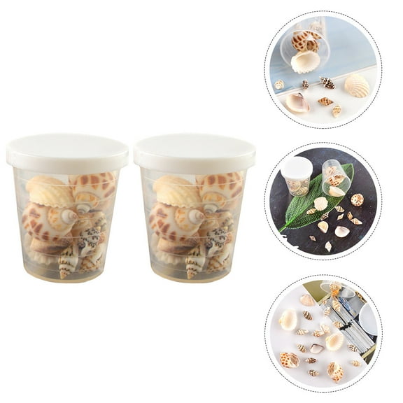 LABSERRON 2 Boxes Seashell Decor Diy Seashells For Beach Party Restaurant Living Room Dining Table Decor