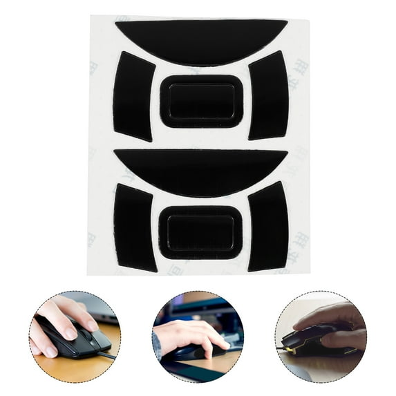 LABSERRON 2 Pairs Mouse Feet Replacement for Mouse Accessory with Smooth Sliding and Wear Resistance