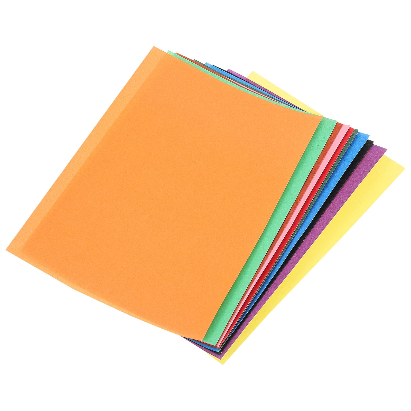 LABSERRON 20 Pcs Colorful Drawing Paper Assorted Color Rectangular for ...