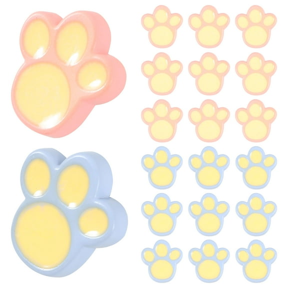 LABSERRON 20Pcs Small Craft Buttons in Assorted Colors for Diy Clothing and Bags