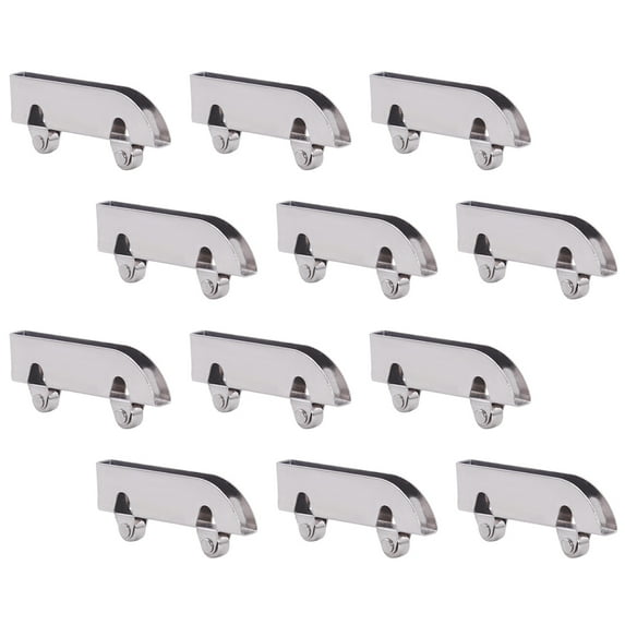 LABSERRON 25Pcs Silver Glass Door Rollers for Shower Door Rollers Replacement Cold Rolled Steel