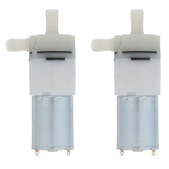 LABSERRON Micro Vacuum Air Pump Dual Voltage 7V 12V for Aquarium Oxygen Circulation Efficient Quiet 2Pcs